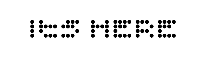 imajix 16 dot  Free Fonts Download