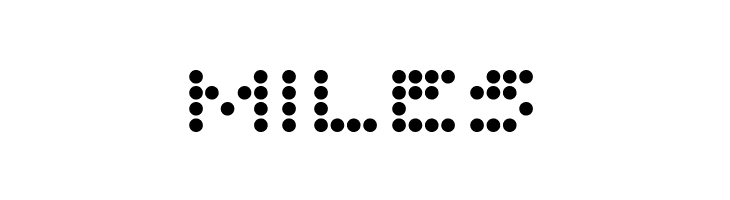 imajix 16 dot  Free Fonts Download