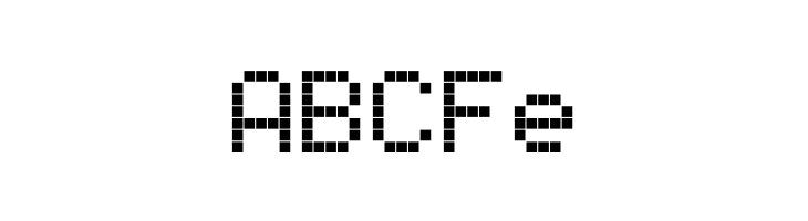 LED Calculator  Free Fonts Download