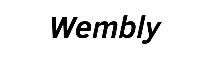 Clear Sans Bold Italic  Free Fonts Download