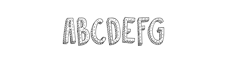 DKCosmoStitch  Free Fonts Download