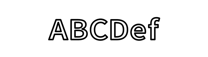 Falling Sky Extended Outline  Free Fonts Download