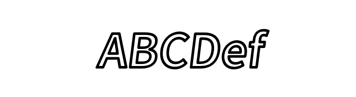 Falling Sky Outline Oblique  Free Fonts Download