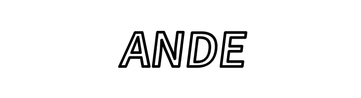 Falling Sky Outline Oblique  Free Fonts Download