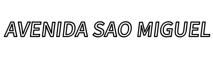 Falling Sky Outline Oblique  Free Fonts Download