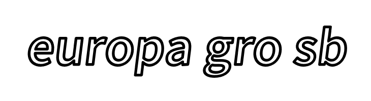 Falling Sky Outline Oblique  Free Fonts Download