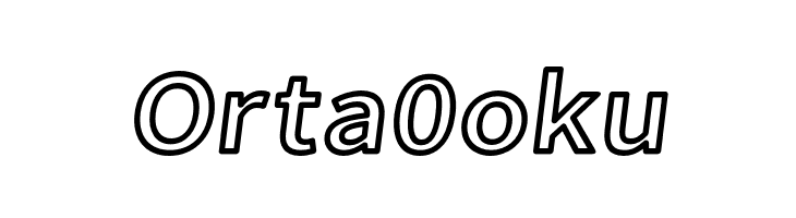 Falling Sky Extended Outline Oblique  Free Fonts Download
