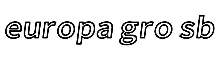Falling Sky Extended Outline Oblique  Free Fonts Download
