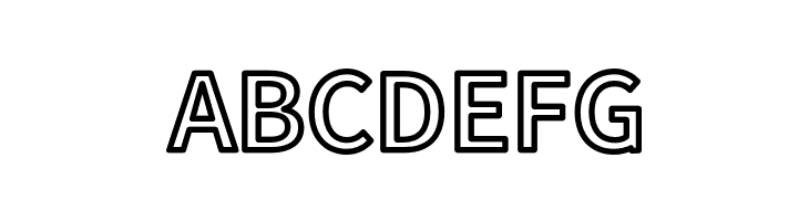 Falling Sky Outline  Free Fonts Download