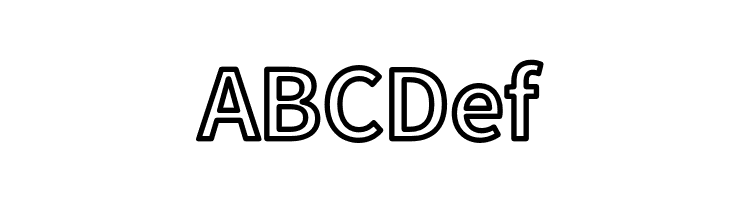 Falling Sky Outline  Free Fonts Download