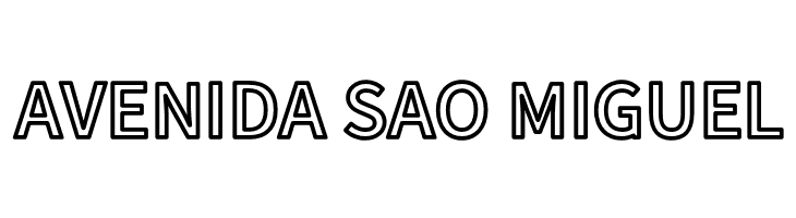 Falling Sky Outline  Free Fonts Download