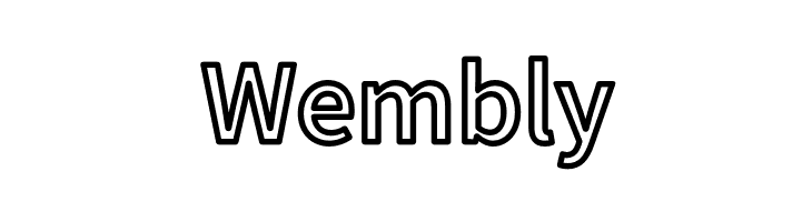 Falling Sky Outline  Free Fonts Download