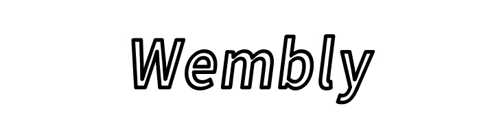 Falling Sky Condensed Outline Oblique  Free Fonts Download