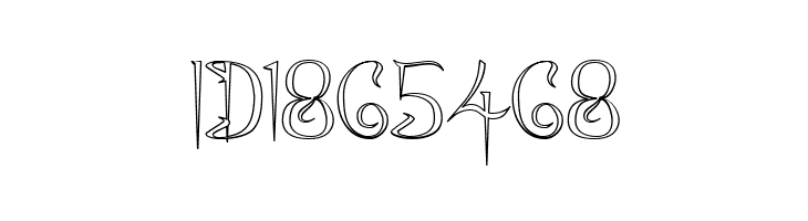 A Charming Font Outline  Free Fonts Download
