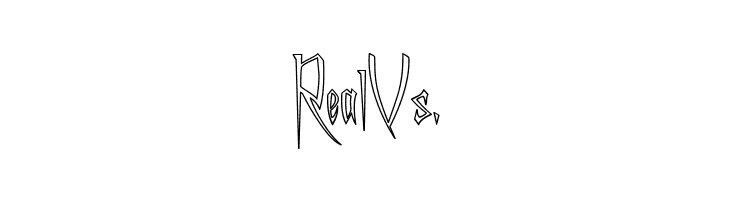 A Charming Font Outline  Free Fonts Download