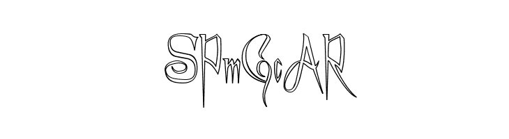A Charming Font Outline  Free Fonts Download