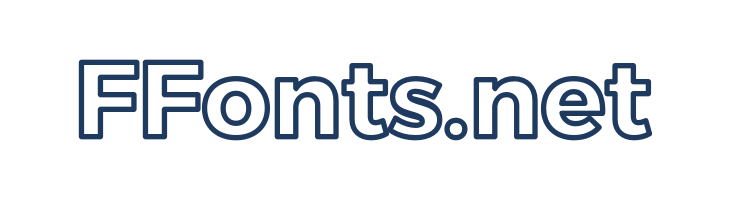 Trueno Bold Outline font — Lorem ipsum body text preview