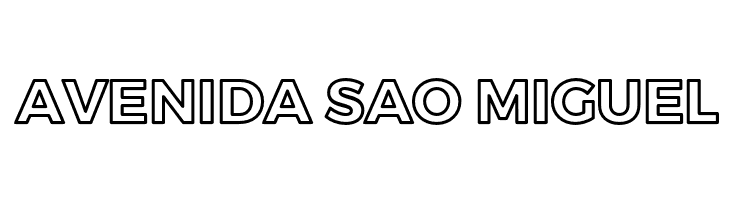 Trueno Bold Outline  Free Fonts Download