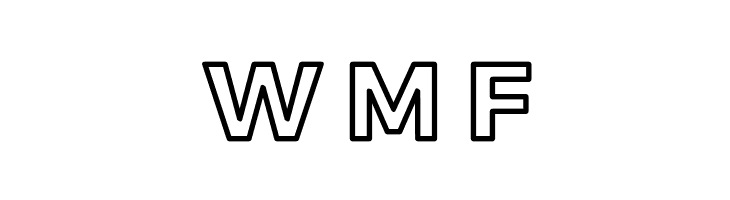 Trueno Bold Outline  Free Fonts Download