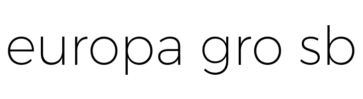 Trueno UltraLight  Free Fonts Download