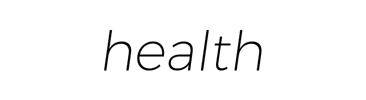 Trueno UltraLight Italic  Free Fonts Download