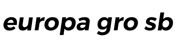 Trueno SemiBold Italic  Free Fonts Download