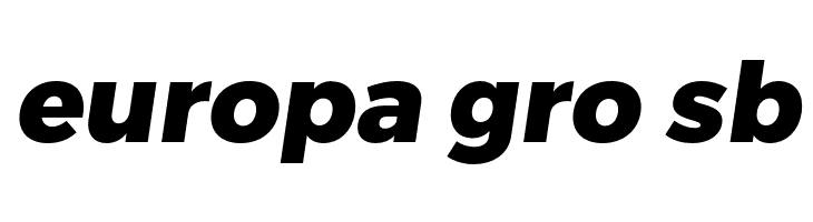 Trueno ExtraBold Italic  Free Fonts Download