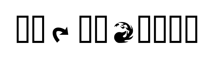 MagicSymbols  Free Fonts Download