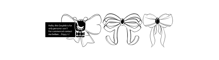 bow  Free Fonts Download