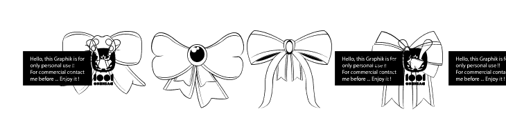 bow  Free Fonts Download