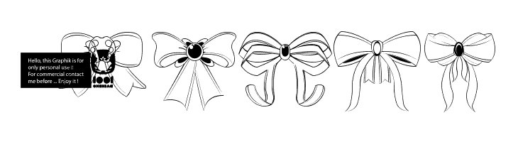 bow  Free Fonts Download