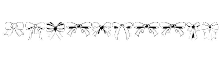 bow  Free Fonts Download