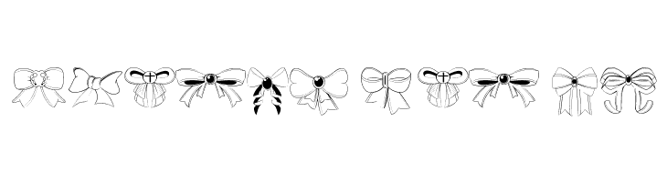 bow  Free Fonts Download