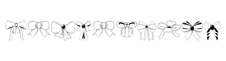 bow  Free Fonts Download