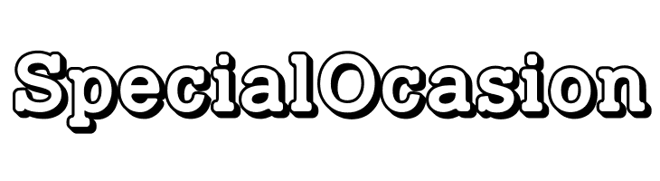 TypoSlab Irregular Shadowed Demo  Free Fonts Download