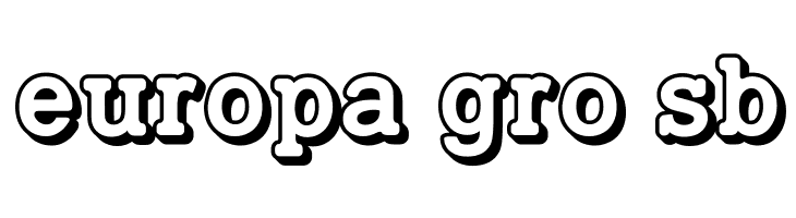 TypoSlab Irregular Shadowed Demo  Free Fonts Download