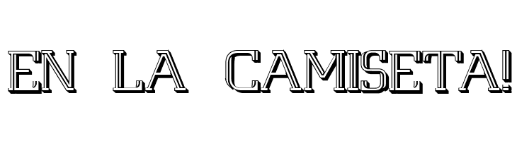 White Line Fever Light 3d 1.00  Free Fonts Download