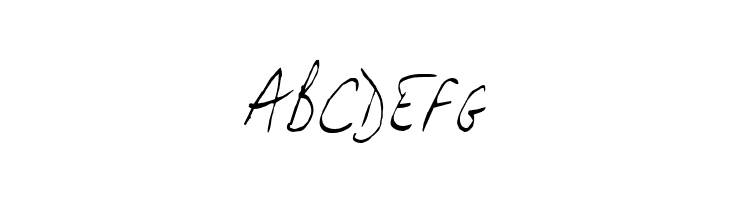 JP Hand Slanted  Free Fonts Download