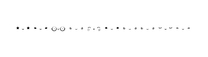 Kawaii eyes Kawaii eyes  Free Fonts Download