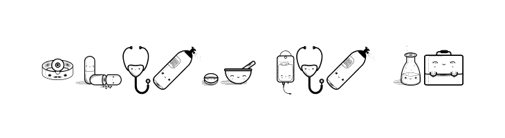 Kawaii Medical  Free Fonts Download