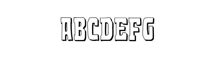 Demon Priest 3D Regular  Free Fonts Download