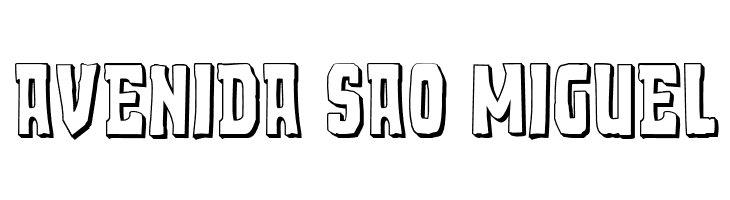 Demon Priest 3D Regular  Free Fonts Download