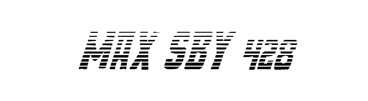 Demon Priest Gradient Italic  Free Fonts Download