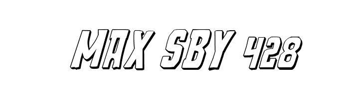 Demon Priest 3D Italic  Free Fonts Download