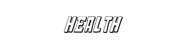 Demon Priest 3D Italic  Free Fonts Download