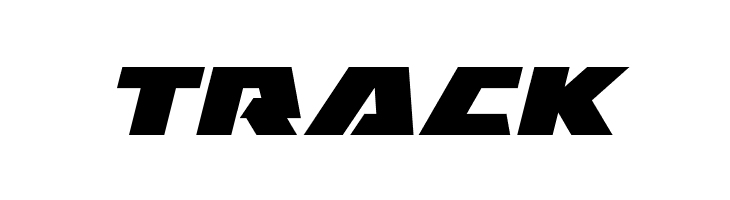 TRACK Eagle Strike Expanded Italic Font