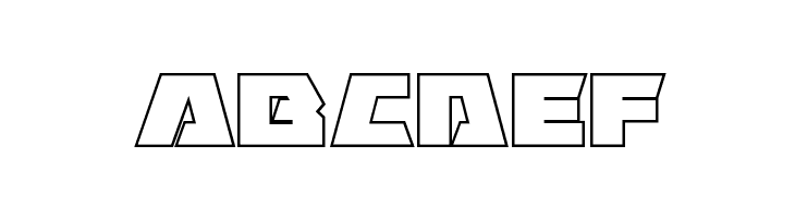 Eagle Strike Outline  Free Fonts Download