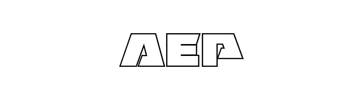 Eagle Strike Outline  Free Fonts Download