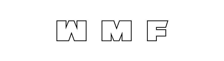 Eagle Strike Outline  Free Fonts Download