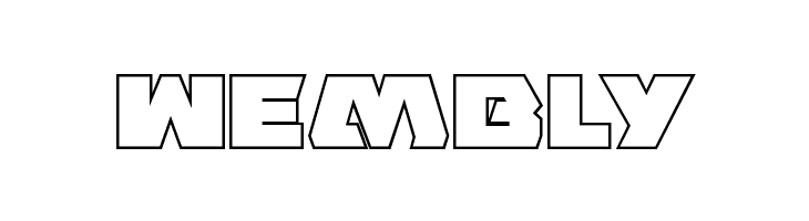 Eagle Strike Outline  Free Fonts Download